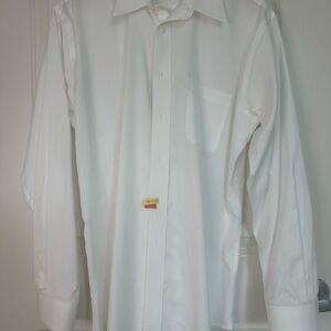Joseph & Feiss Men's Classic White Dress Shirt
